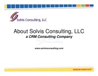 Solvis consulting llc
