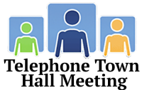 Telephone town hall meeting