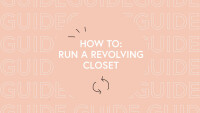 The revolving closet