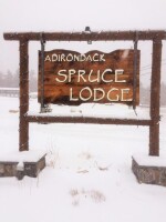Adirondack spruce lodge