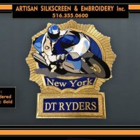 Artisan silkscreen embroidery
