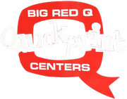 Big red q print