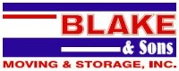 Blake & sons moving & storage inc