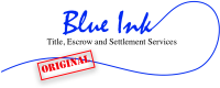 Blue ink original