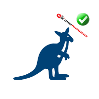 Blue kangaroo