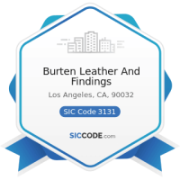 Burten leather and findings