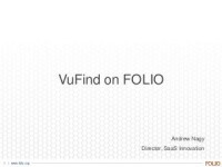 Vufind inc.
