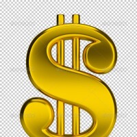 Dollar signs and graphics