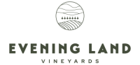 Evening land vineyards