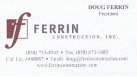 Ferrin construction inc