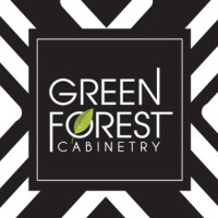 Green forest cabinetry