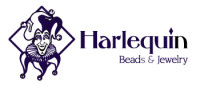 Harlequin beads & jewelry