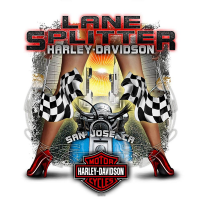 Lane splitter harley-davidson