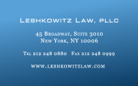 Leshkowitz law, pllc