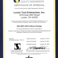 Lorain tool enterprises inc