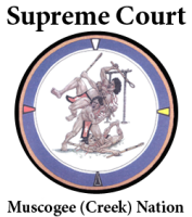 Muscogee creek nation supreme court