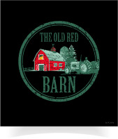 Old red barn
