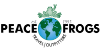 Peace frogs travel/outfitters