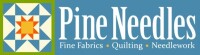 Pine needles quilt shop
