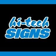 Rainbow hi-tech signs