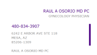 Raul a osorio mdpc
