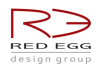 Red egg design
