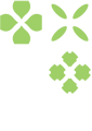 Red square flowers
