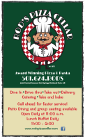 Rods pizza cellar inc