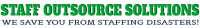Staff outsourcing solutions