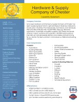 Hardware and Supply Company of Chester