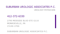 Suburban urologic assoc