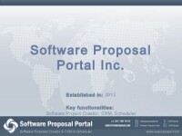 Software proposal portal inc.