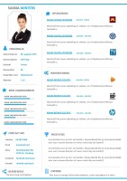 Zie cv op mijn site