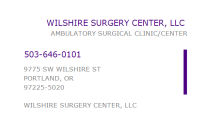 Wilshire surgery center, llc