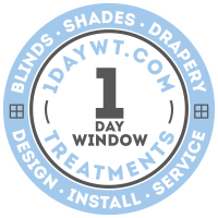 1 day window treatments