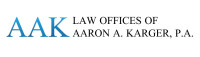 Law offices of aaron a. karger, p.a.