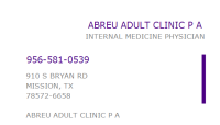 Abreu adult clinic