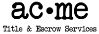 Acme title and escrow services