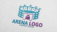 Arena text & graphics
