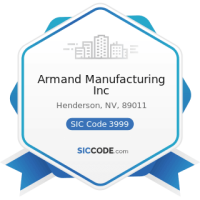 Armand manufacturing. inc.