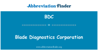 Blade diagnostics corporation