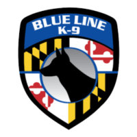 Blue line k-9 dog training