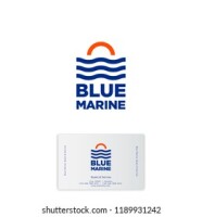 Blue marine travel