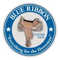 Blue ribbon custom tack