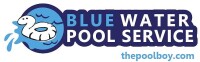 Blue water pool service
