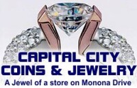 Capital city coins & jewelry