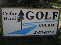 Cedar bend golf course