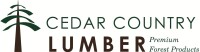 Cedar country lumber
