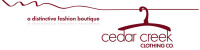 Cedar creek clothing