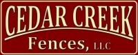 Cedar creek fence co inc